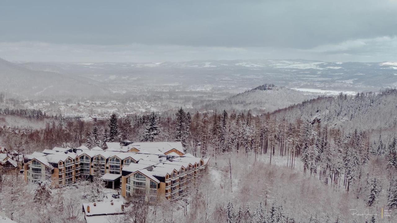 Green Mountain 5* Hotel Karpacz Buitenkant foto Aerial view of the resort