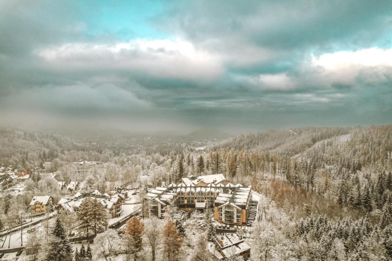 Green Mountain 5* Hotel Karpacz Buitenkant foto Aerial view of the resort